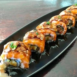 แซลม่อนโรลฟัวร์กราส์