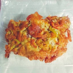 ข้าวไข่เจียวหอมแดงใส่พริก