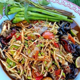 ตำบ้านนาสมยง ปลาร้าดิบพรีเมี่ยม