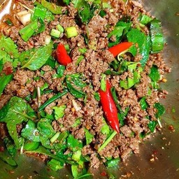 ลาบเนื้อ