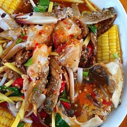 ยำนัวปูม้าสด