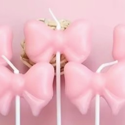 เทียนโบว์ชมพู