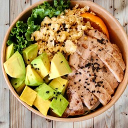 Avocado Chicken bowl