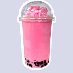 นมชมพูปั่น