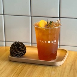 ชาพีช-Peach Iced Tea