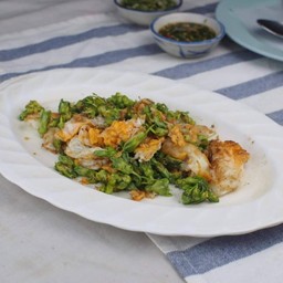 ดอกขจรคั่วไข่