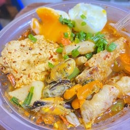 ยำวุ้นเส้นน้ำ+ไข่ พิเศษ