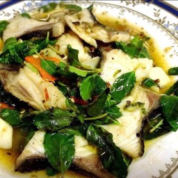 ปลาคังผัดฉ่า