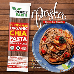 Perfect Earth Organic Rice Pasta Red Rice 225g.