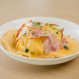 ข้าวไข่ข้น เบค่อน