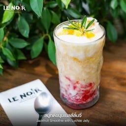 สมูทตี้ขนุนเยลลี่ลิ้นจี่