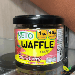 TEYA keto Waffle Crispy-Strawberry 27 ก.