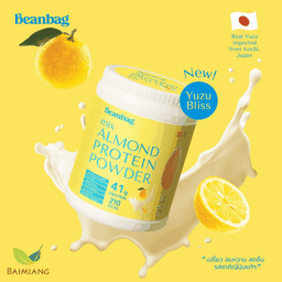 Beanbag เครื่องดื่มโปรตีนอัลมอนด์ชนิดผงรสยูซึ 800 ก.