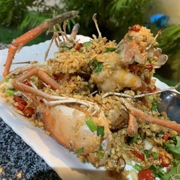 กุ้งคั่วพริกเกลือ