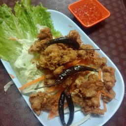 เอ็นไก่ทอด หมักสูตรเเย่งซีเกียง