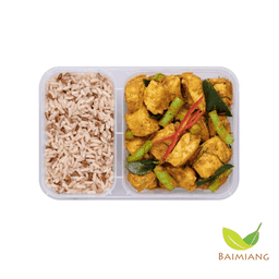 Leanlicious ไก่ผัดพริกแกงกั่วฝักยาว