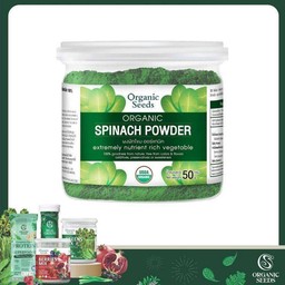 Organic Seeds Organic Spinach Powder 50g.