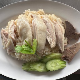 ข้าวมันไก่+ตับ (ธรรมดา)