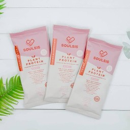 SOULSIS เครื่องดื่มโปรตีนพืชรสช็อคโกแลตแบบซอง