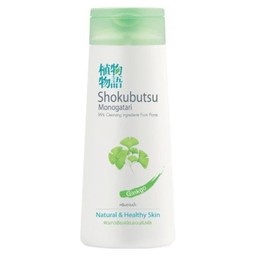 โชกุบุสซึ โมโนกาตาริ ครีมอาบน้ำ กิงโกะ สีเขียวอ่อน 200 มล.