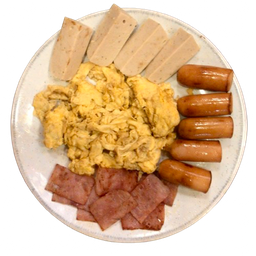 ไข่ยี 2 ฟอง + 3 ท็อปปิ้ง