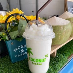 Coconut milk มะพร้าวปั่นนมสด By MILK MEOW
