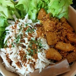 ฟู่ฟู่ เส้นหมี่ไก่ฉีก (富富) ไทรม้า