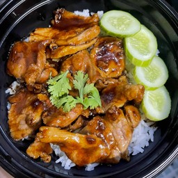 ข้าวหมูชิ้นหวาน