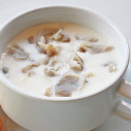 ซุปเห็ด+ขนมปัง