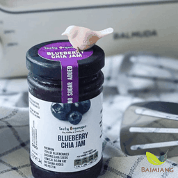 Tasty Organique Yogurt Blueberry Chia Jam 120 g.