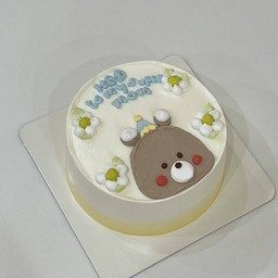 cake (bear) สีและการตกแต่งอาจจะไม่เหมือนในภาพ