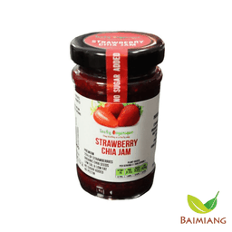 Tasty Organique Yogurt Strawberry Chia Jam 120 g.