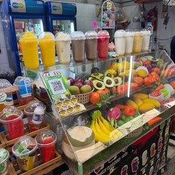 มะพร้าว + โอวัลติน + นมสดปั่น