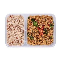 Leanlicious ไก่ส้บผัดกะเพรา