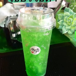 โปรโมชั่น (เขียวโซดา) 3 แก้ว 90฿