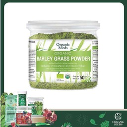 Organic Seeds Organic Barley Powder 50g.