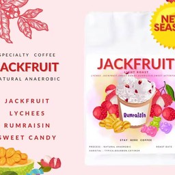 เมล็ดกาแฟคั่วอ่อนบ้านแม่จันใต้ JACKFRUIT (Omni Roast)