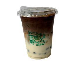 ลาเต้มัคคิอโต้+ไข่มุก