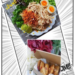 [เซตสุดฮิต] หมี่คลุก + โรตีเนยนม