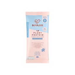 SOULSIS เครื่องดื่มโปรตีนพืชรสวนิลาแบบซอง