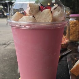 ปังเย็นนมชมพูแก้วขนาด  32 ออน