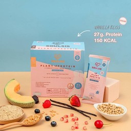 SOULSIS เครื่องดื่มโปรตีนพืชรสวนิลา400 ก.
