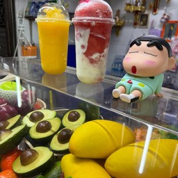 มะม่วง + ส้ม + มะนาวปั่น