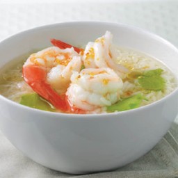 ข้าวต้มหมู หรือ ซี่โครงหมู หรือ ไก่ หรือ ปลา หรือกุ้ง