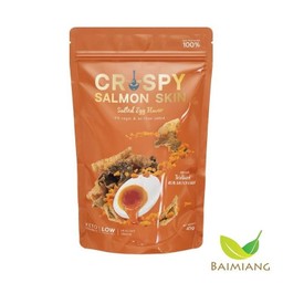 PrikMe หนังปลาแซลมอนคีโตรสไข่เค็ม 45 ก.