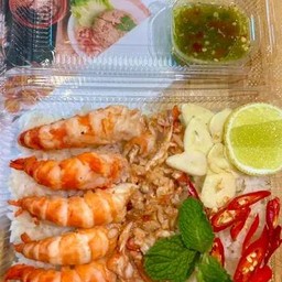ข้าวกุ้งแกะ