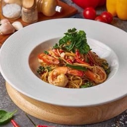 สปาเก็ตตี้ขี้เมากุ้ง