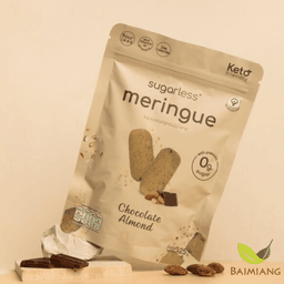 Sugarless เมอแรงค์รสช็อคโกแลตอัลมอนด์25 ก.