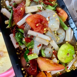 ไหลบัวกุ้งปลาร้า