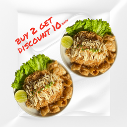หมี่ไก่ฉีก สำหรับ 2 ท่าน